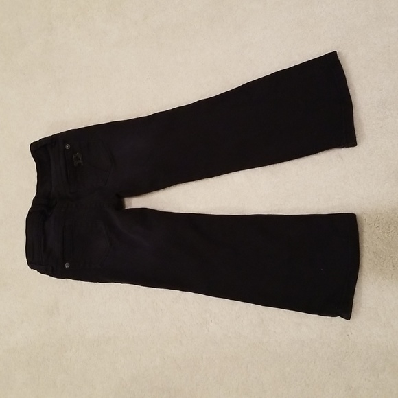 2 Joe's Jeans 4T: Black Jeans & Brixton Straight Leg Jeans in James Dark Blue - Picture 3 of 16